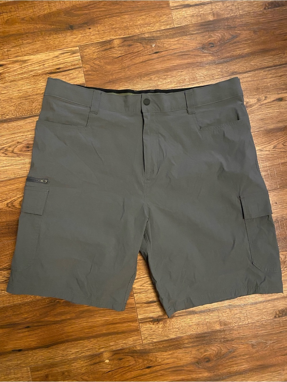 Orvis Jackson Tech Cargo Shorts Men's 40 Gray Stretch Hiking Fishing Outdoor